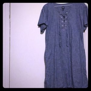 🔹GAP Chambray Tunic Dress with Pockets🔹
